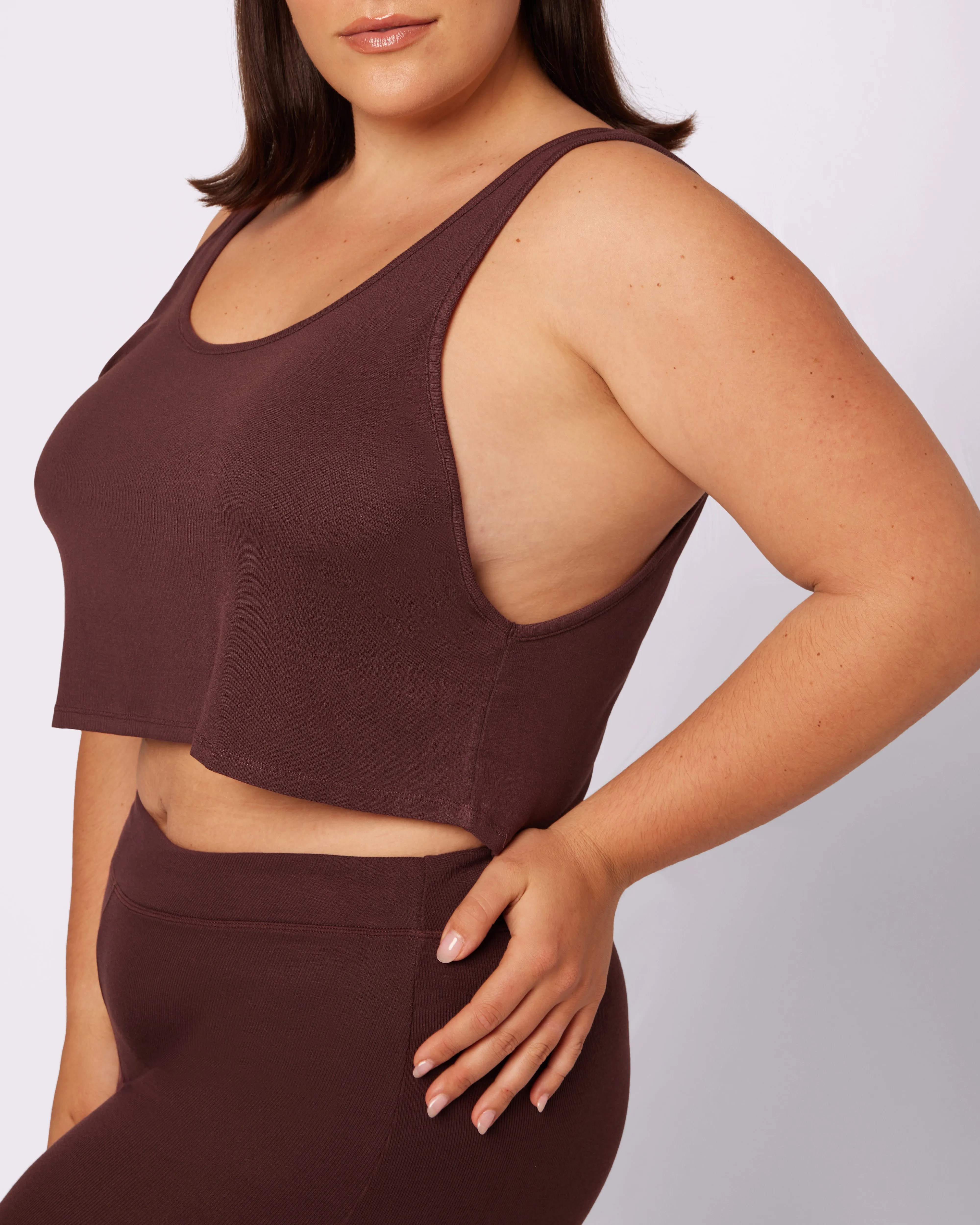 Perfect Rib Easy Crop Tank | Lush Rib | Archive (Pony) sold by Parade product image thumbnail 2