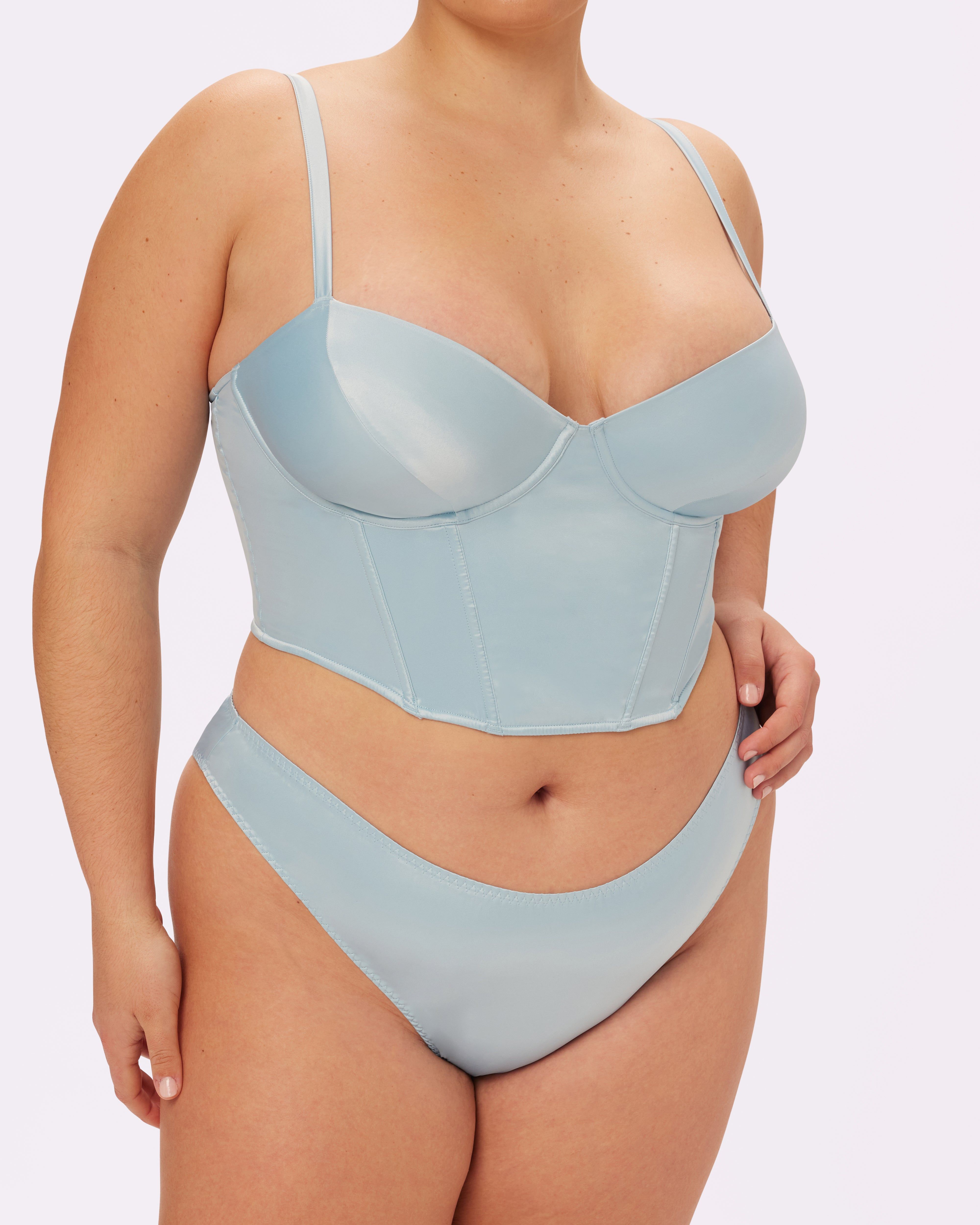 Afterglow Lace-up Corset | Glow Satin | Archive (Ethereal) sold by Parade product image thumbnail 2