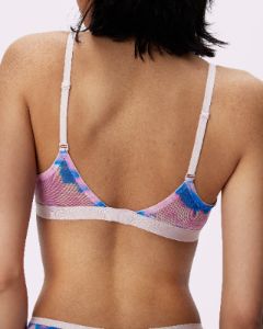 Triangle Bralette | Silky Mesh (Cloud Nine) sold by Parade