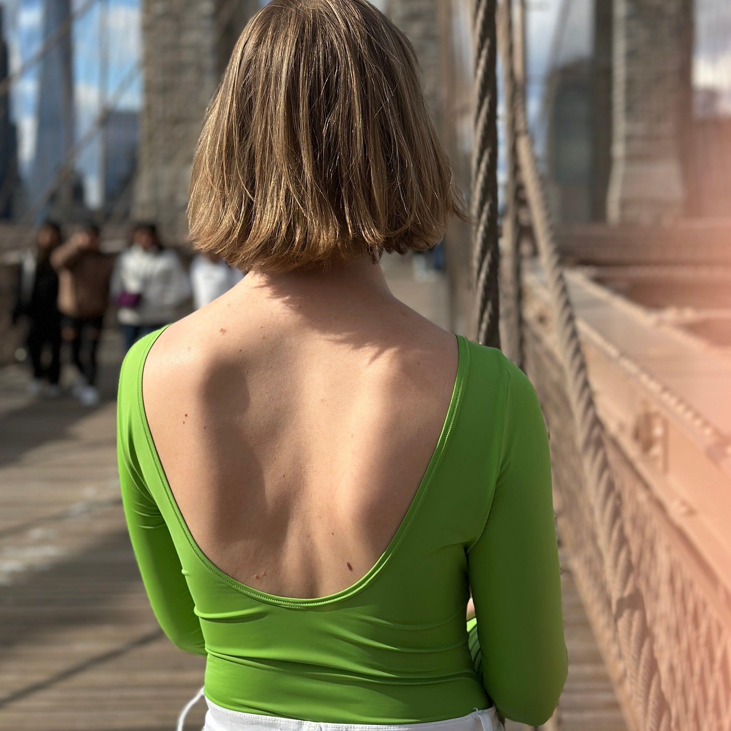 XS Low Back Dream Fit Bodysuit | Ultra-Soft Re:Play (Kermit) sold by Parade