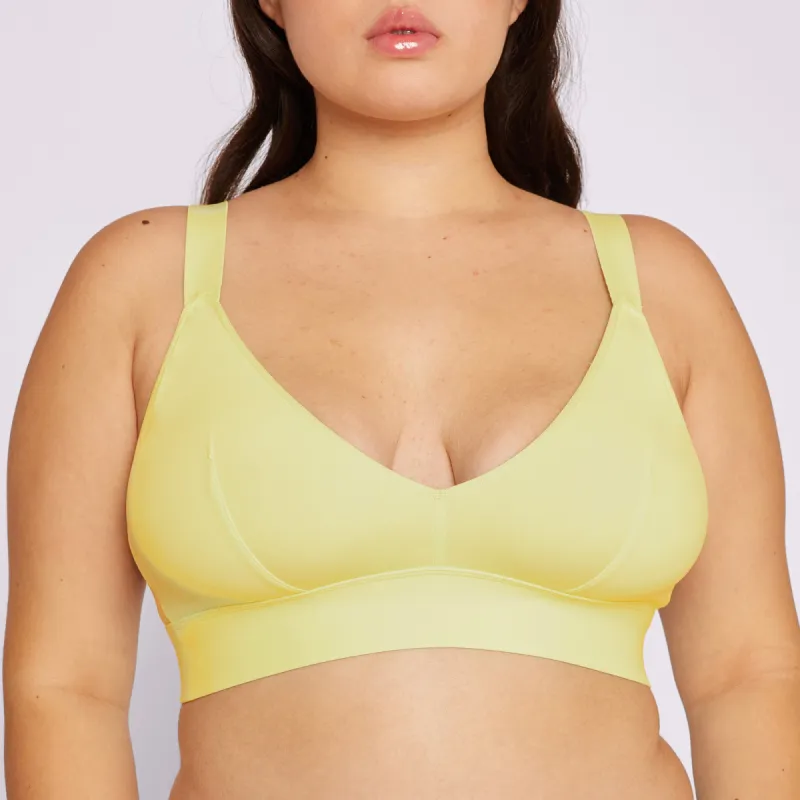 Re:Play Triangle Bralette | Ultra-Soft Re:Play | Archive (Honeydew) sold by Parade