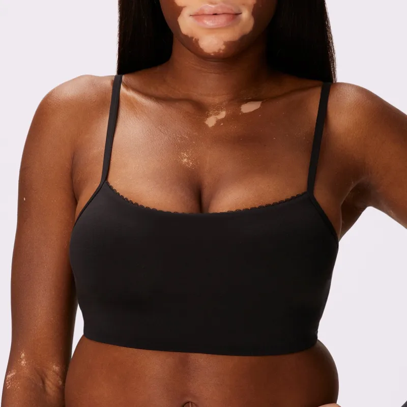 1+ Flirty Lace Touch Scoop Bralette | New:Cotton | Archive (Eightball) made by Parade