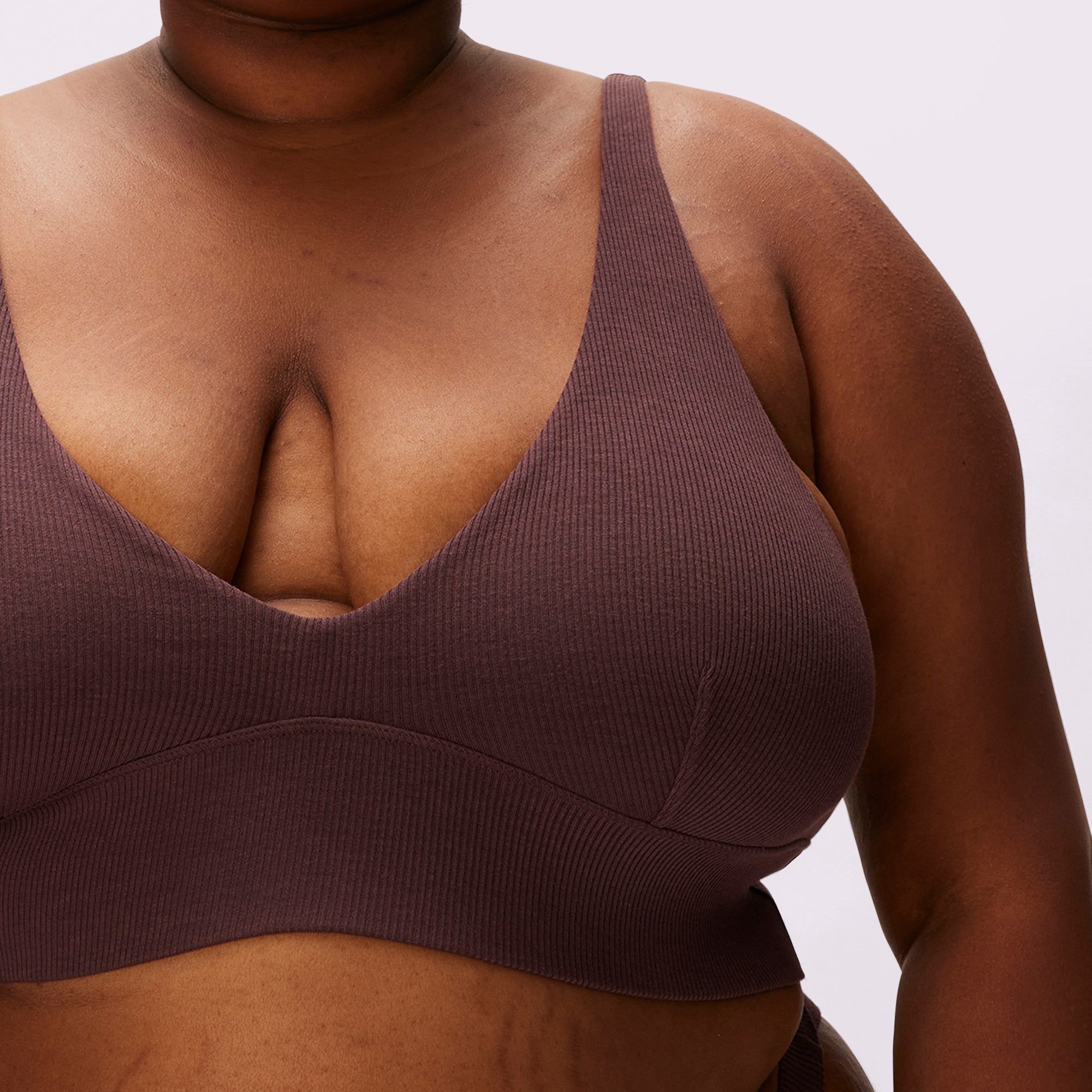 Lush Sculpt Plunge Longline Bralette | Lush Rib | Archive (Pony) sold by Parade product image thumbnail 3