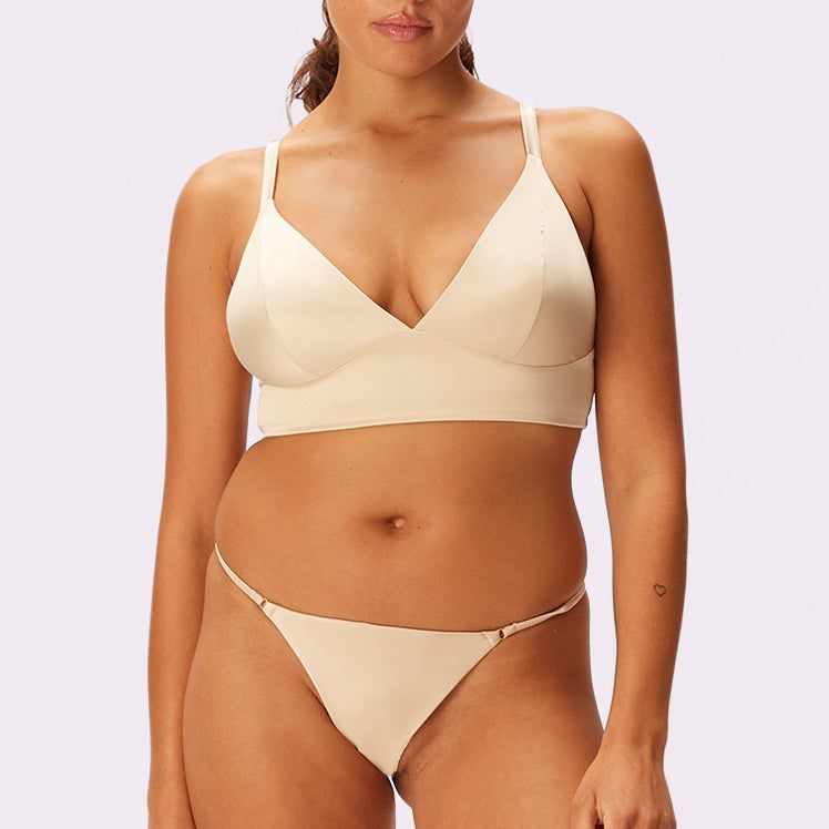 3XL Satin Shine Thong | Glow Satin | Archive (Glazed Donut) sold by Parade product image thumbnail 4