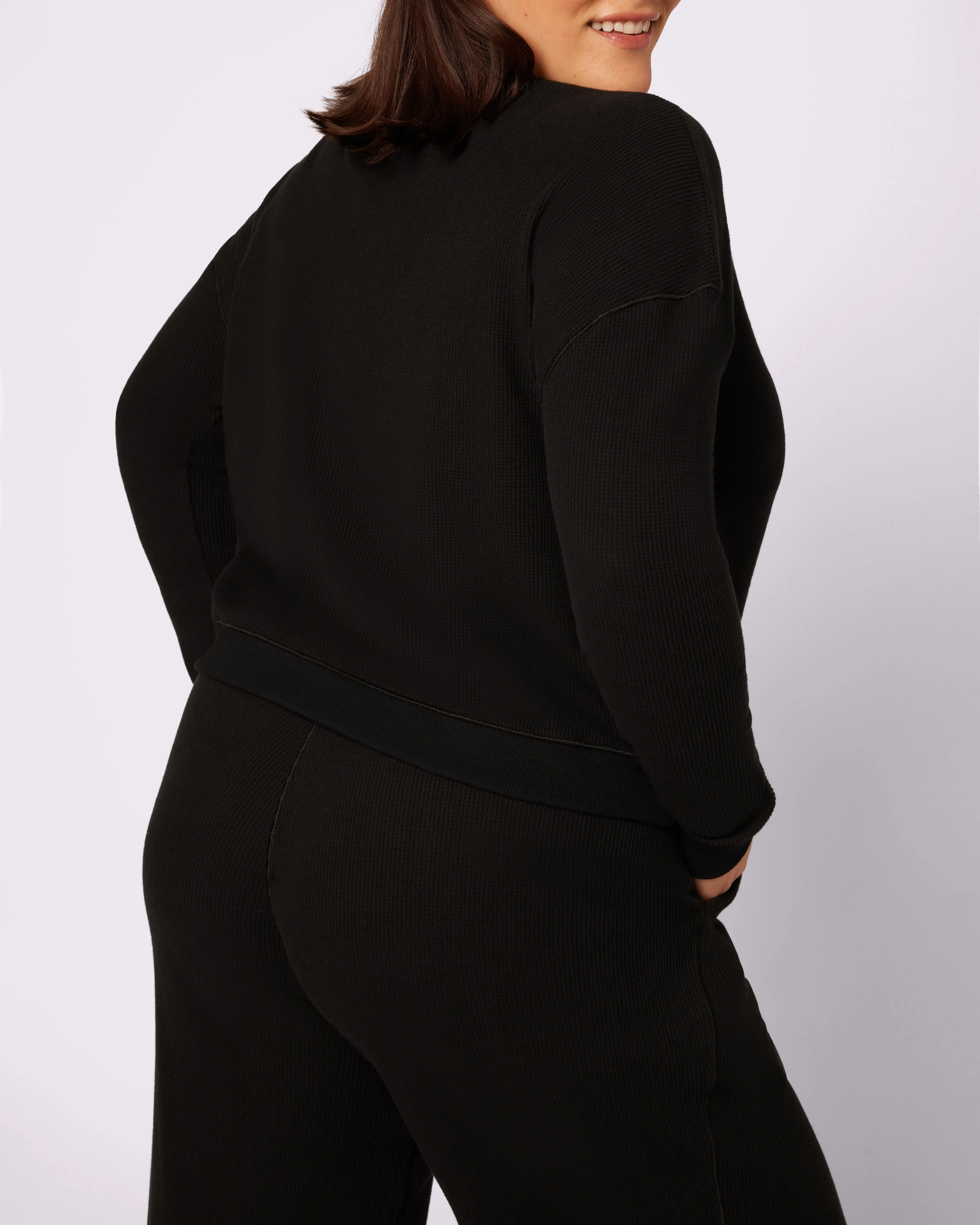 Cozy Crewneck | Cozy Waffle | Archive (Eightball) sold by Parade product image thumbnail 3