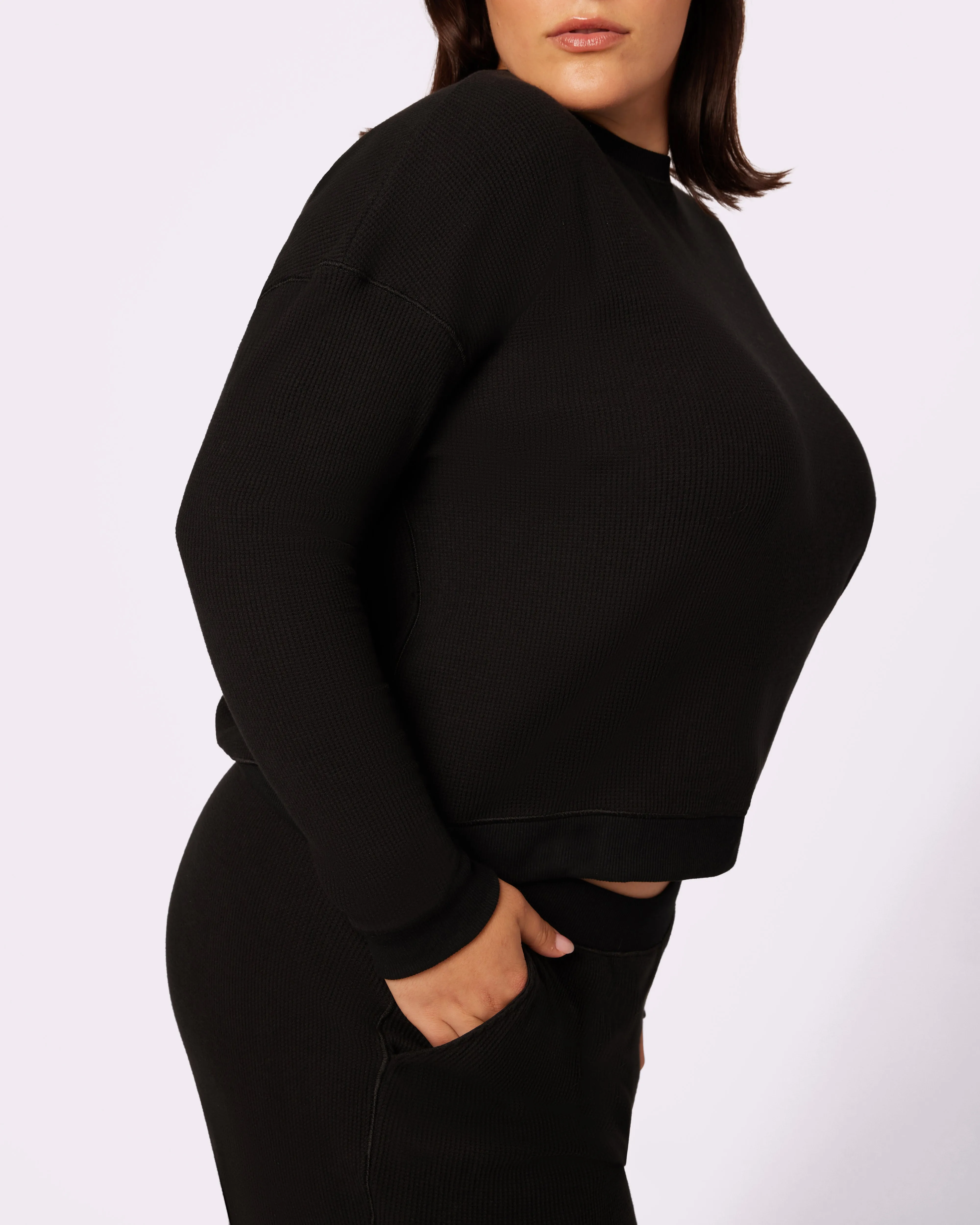 Cozy Crewneck | Cozy Waffle | Archive (Eightball) sold by Parade product image thumbnail 2