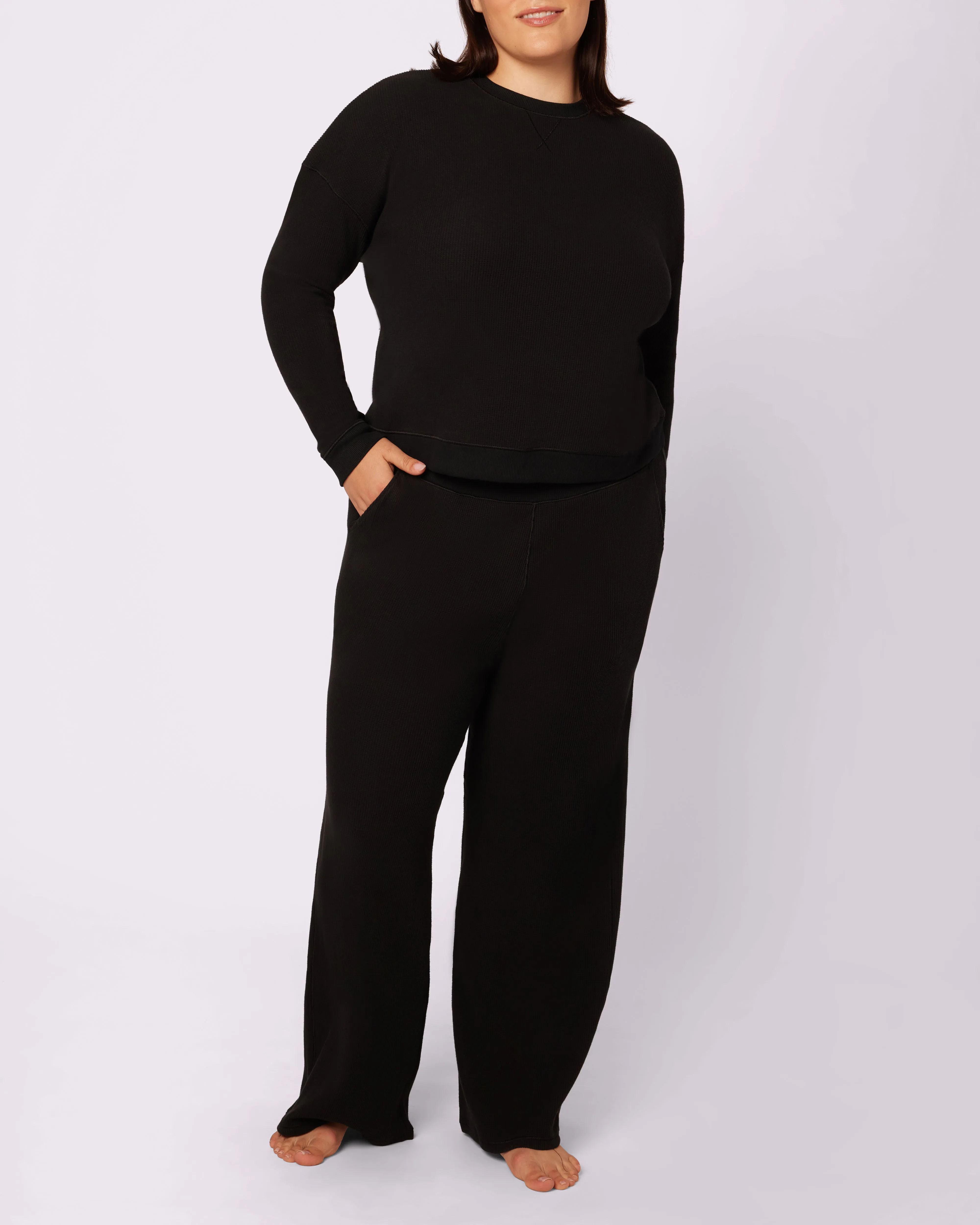 Cozy Crewneck | Cozy Waffle | Archive (Eightball) sold by Parade product image thumbnail 4