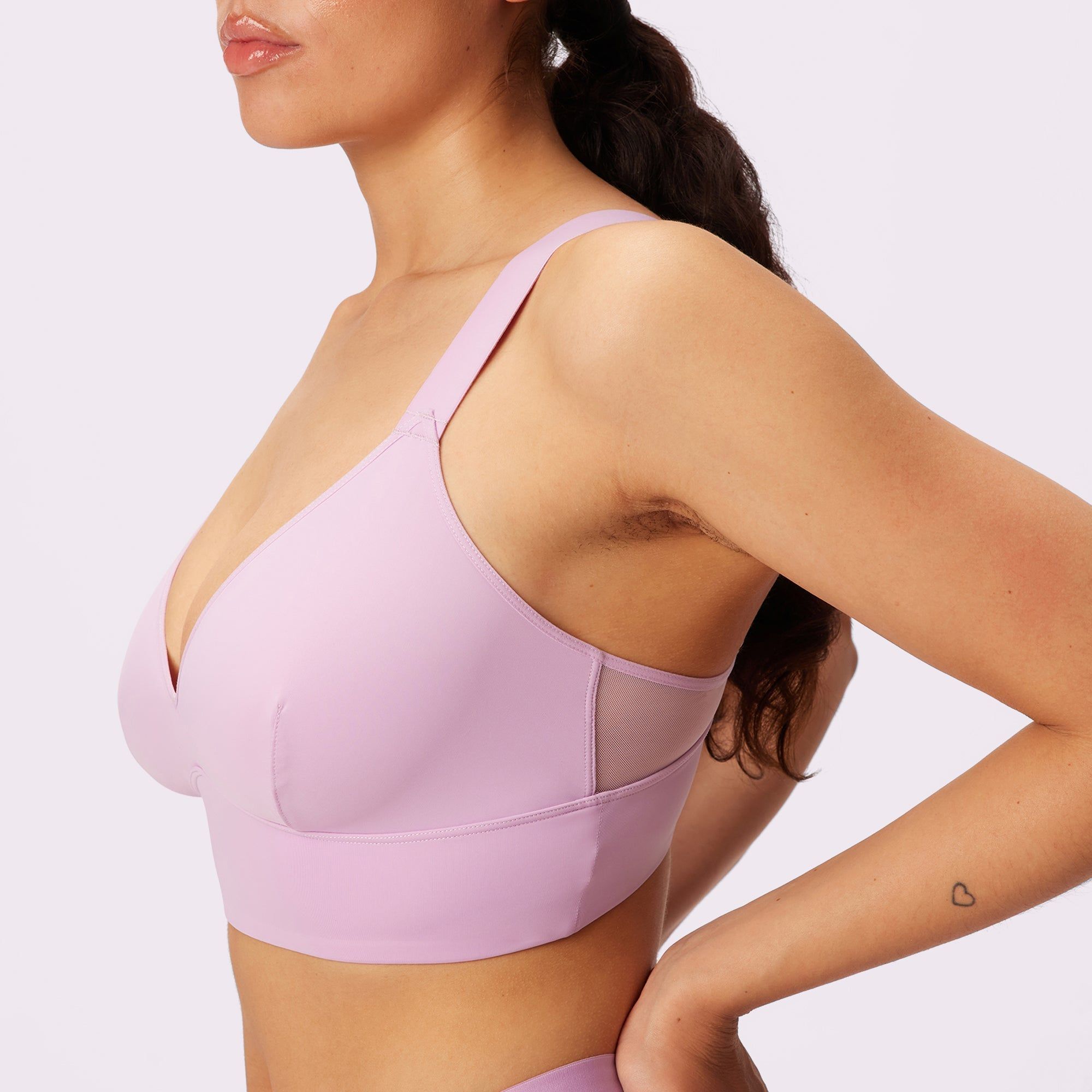 Dream Sculpt Longline Bralette | Ultra-Soft Re:Play | Archive (Purple Haze) sold by Parade product image thumbnail 3