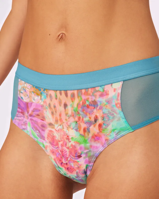 Dream Fit High Rise Brief | Ultra-Soft Re:Play (Waterlilies) sold by Parade