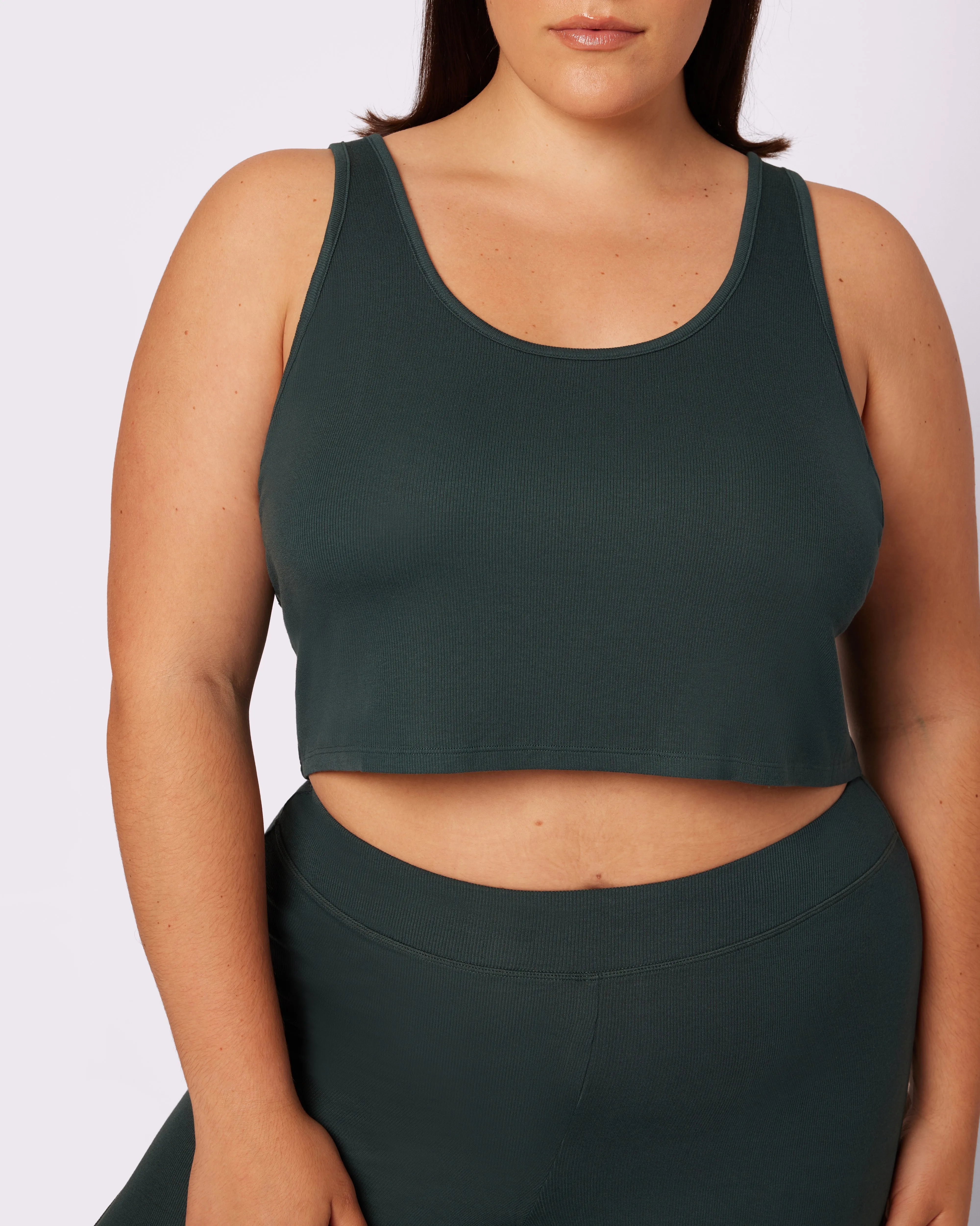 Perfect Rib Easy Crop Tank | Lush Rib (Potion) sold by Parade product image thumbnail 5