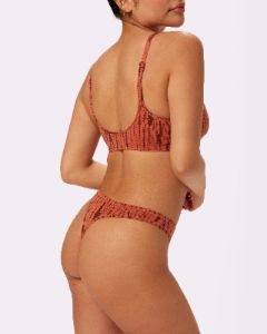 S Ultra-Flattering High Rise Thong | New:Cotton | Archive (Rocky Road) sold by Parade