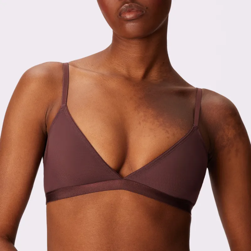 Triangle Bralette | Silky Mesh | Archive (Pony) sold by Parade