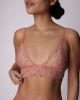 3+ Perfect Lace Triangle Bralette | Soft Lace | Archive (Hot Honey) sold by Parade