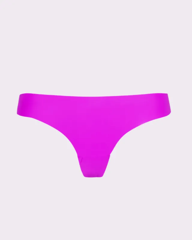 Sweat-Wicking Workout Thong | Sport+ | Archive (Magenta) sold by Parade