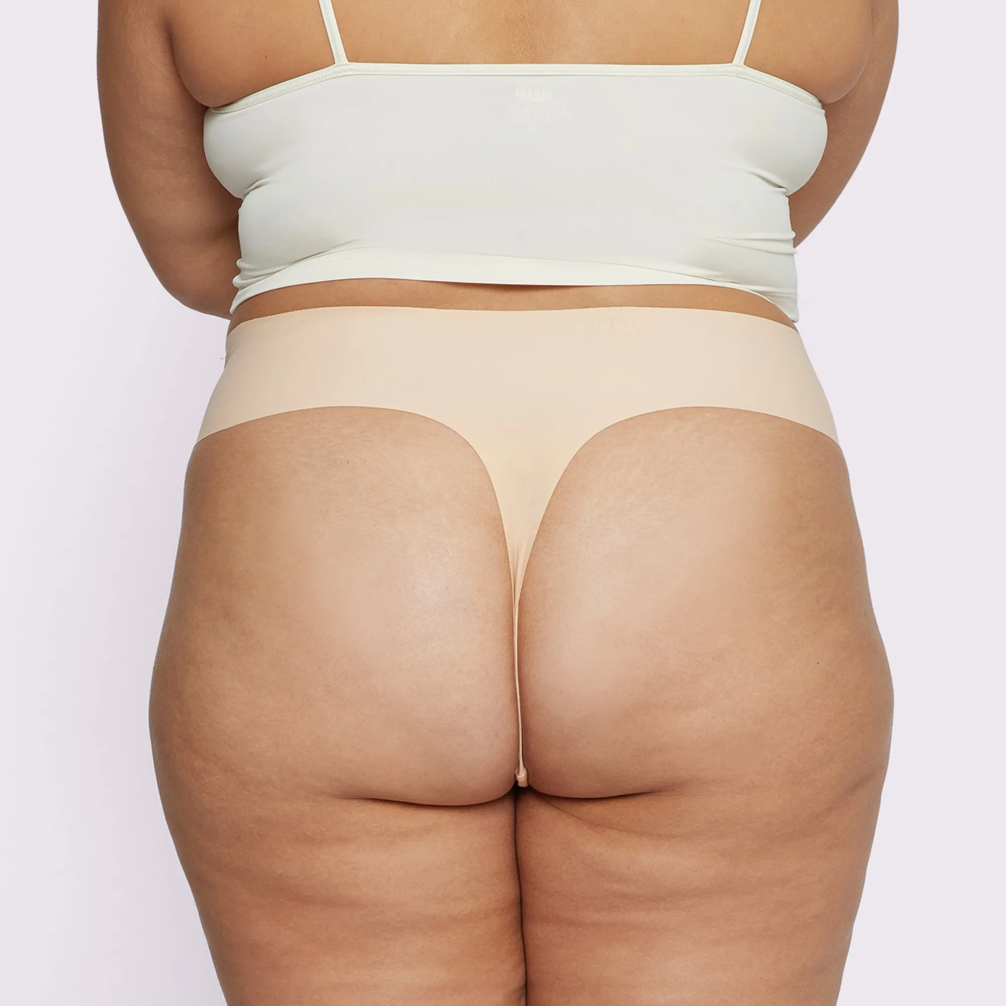 Invisible High Rise Thong | Seamless Universal (Sand) sold by Parade product image thumbnail 2