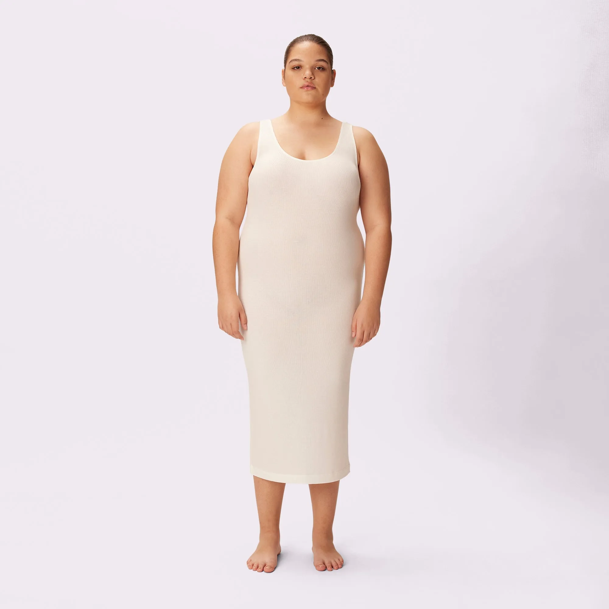 The Sculpting Everywhere Dress | Lush Rib | Archive (Cloud) sold by Parade product image thumbnail 2