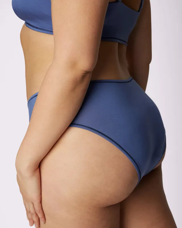 Vintage High Rise Brief | New:Cotton (Dew Drop) sold by Parade