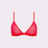 Flirty Lace Touch Triangle Bralette | Silky Mesh | Archive (Picante) sold by Parade