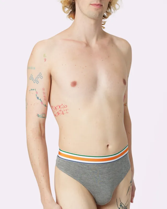 New:Cotton High Rise Thong | New:Cotton | Archive (Thunder) sold by Parade