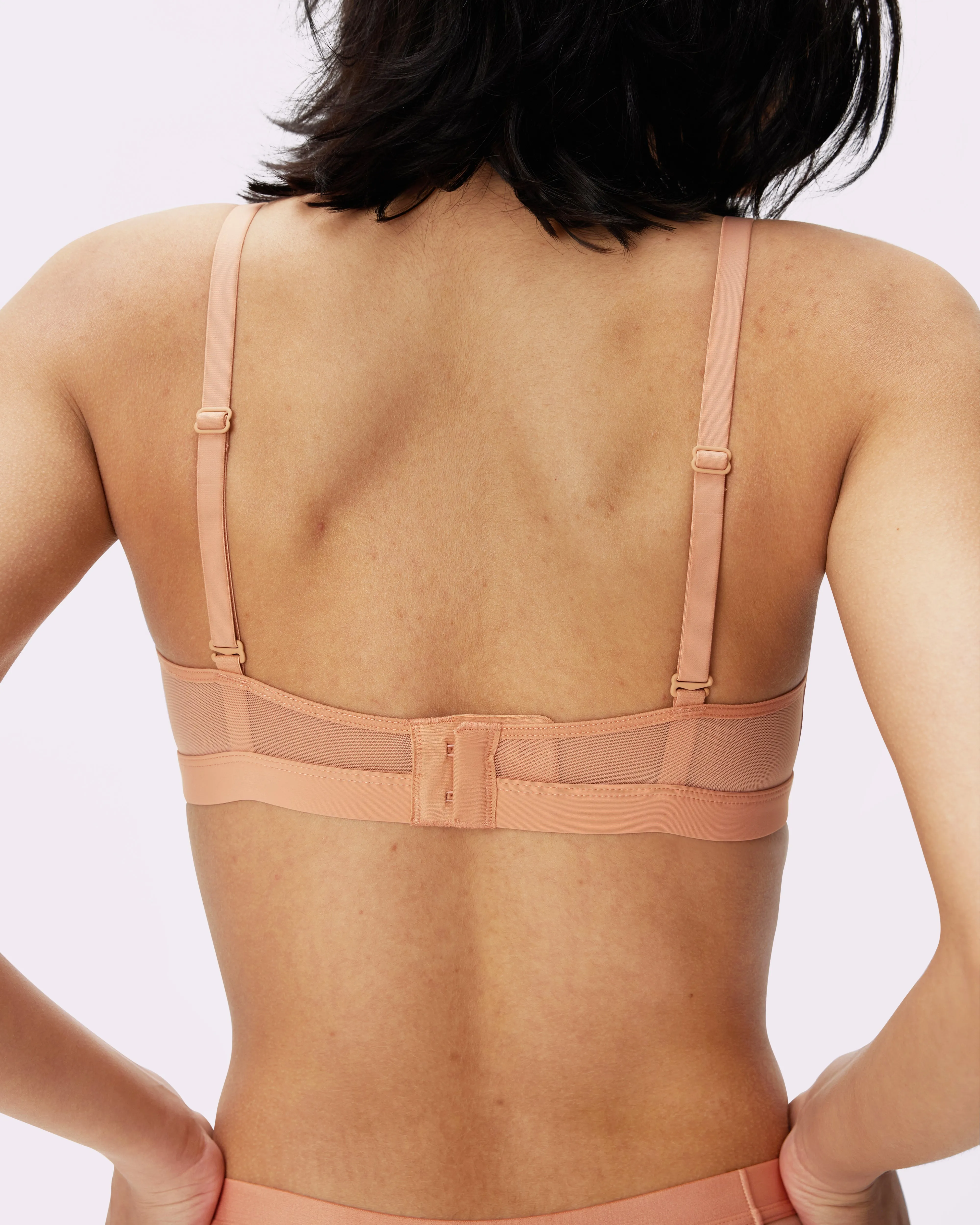 Re:Play Triangle Bralette | Ultra-Soft Re:Play | Archive (Peach Fuzz) sold by Parade product image thumbnail 5
