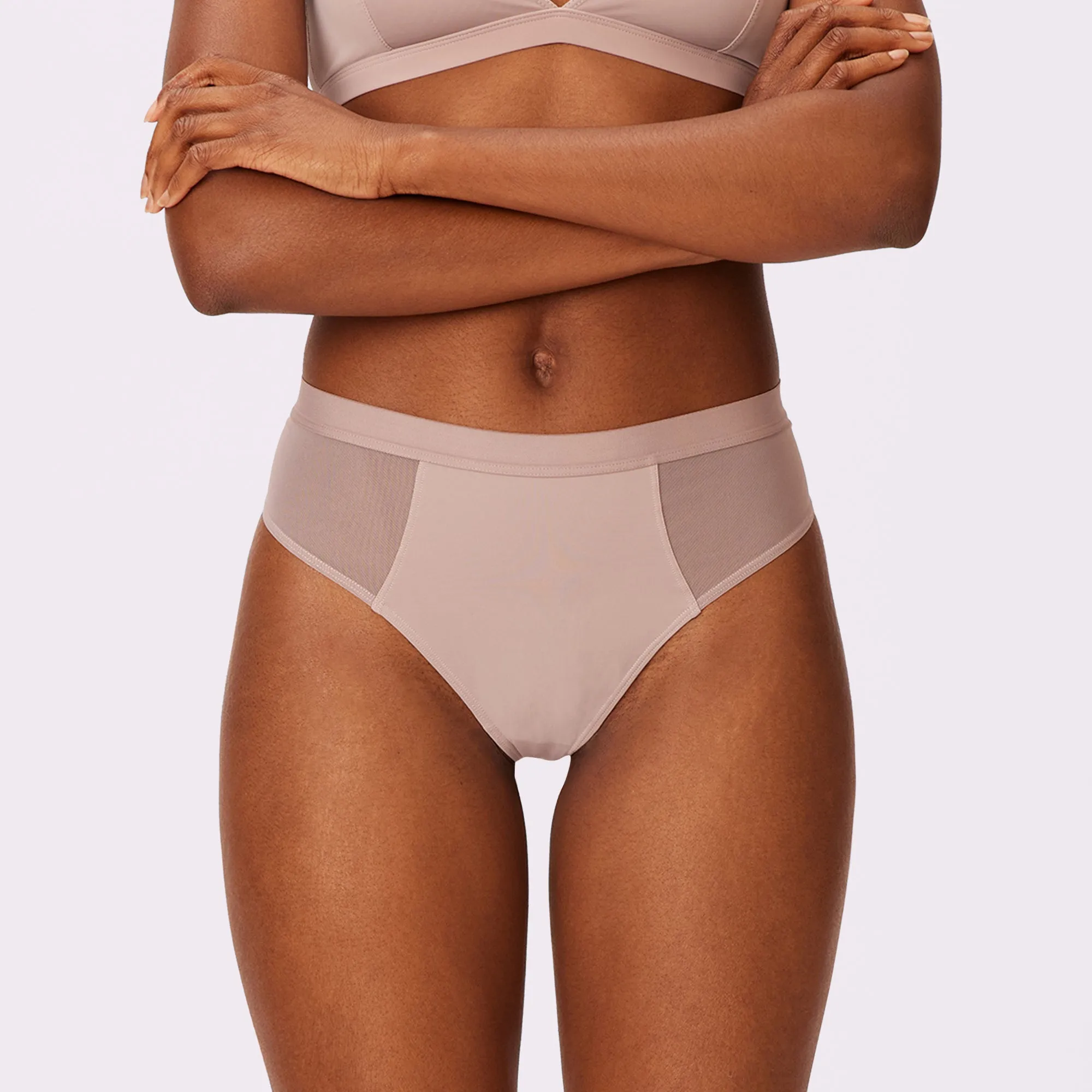 Dream High Rise Thong | Ultra-Soft Re:Play (Sandcastle) sold by Parade product image thumbnail 3
