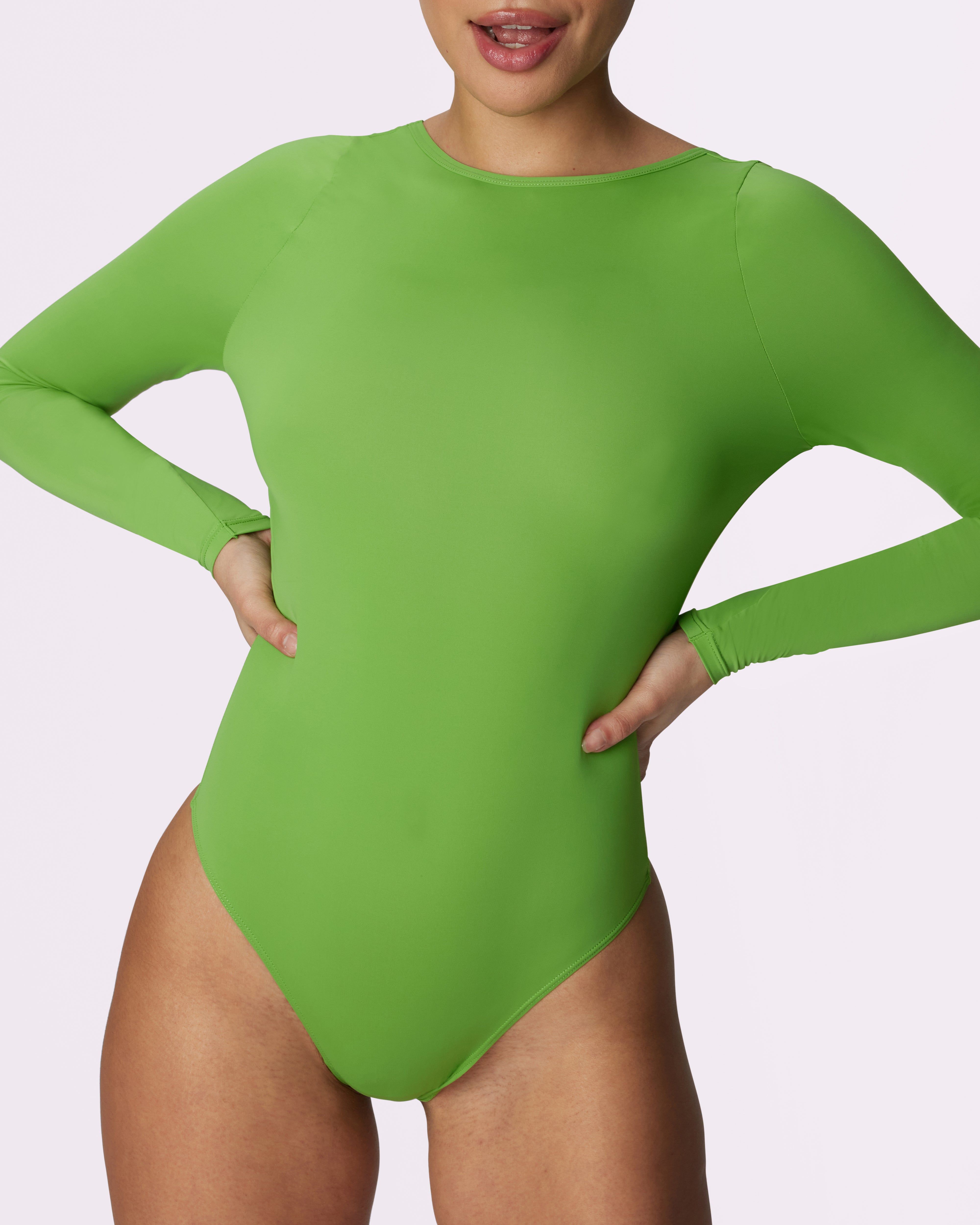 XL Low Back Dream Fit Bodysuit | Ultra-Soft Re:Play (Kermit) sold by Parade product image thumbnail 3