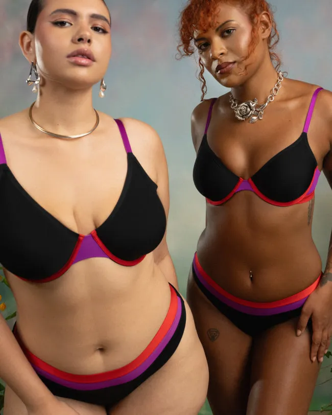 Re:Play Thong | Ultra-Soft Re:Play (Eightball Colorblock) sold by Parade