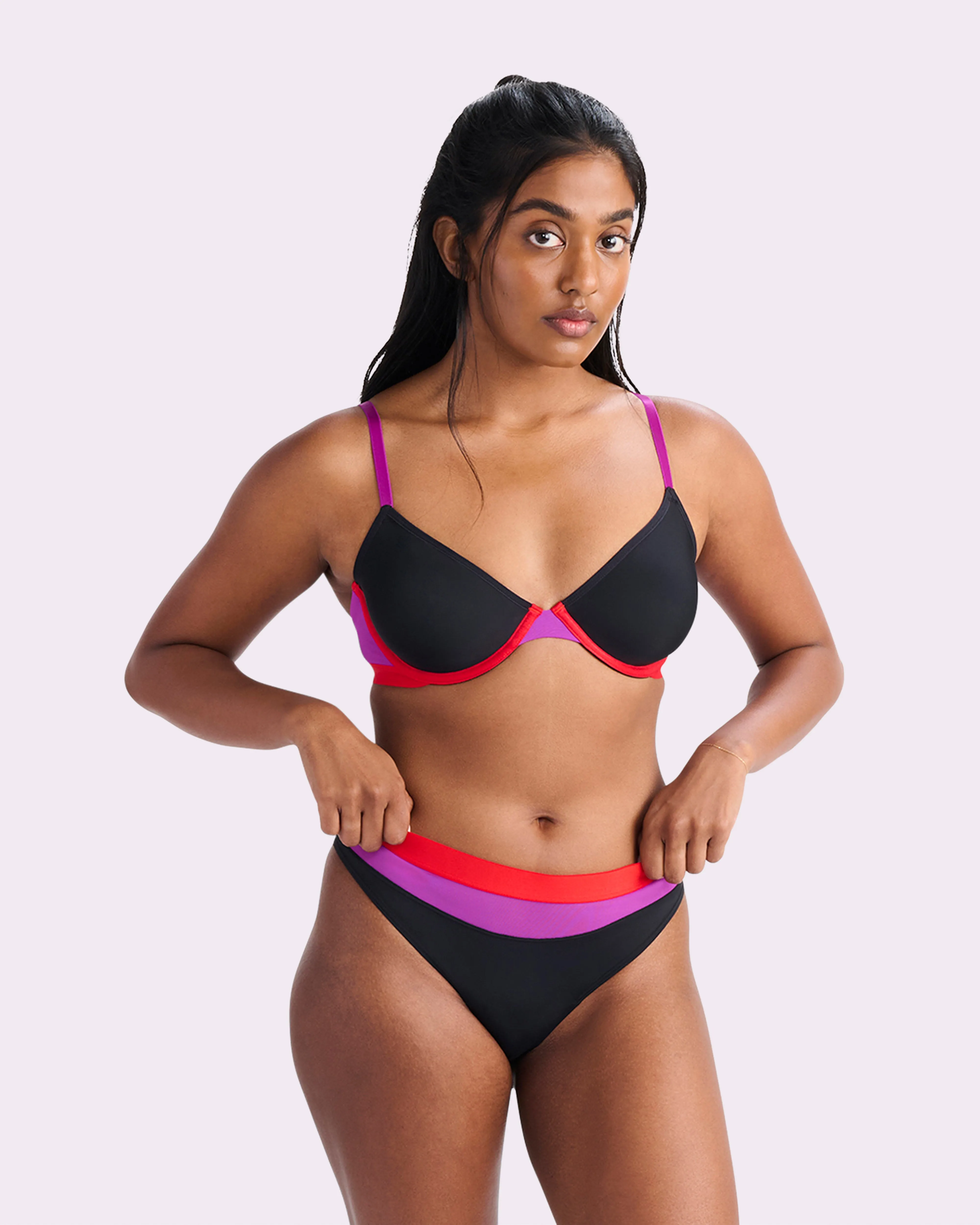 Re:Play Thong | Ultra-Soft Re:Play (Eightball Colorblock) sold by Parade product image thumbnail 5