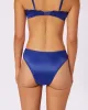 Luminous High Cut Cheeky | Glow Satin (True Blue) sold by Parade