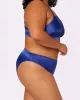 Luminous High Cut Cheeky | Glow Satin (True Blue) sold by Parade