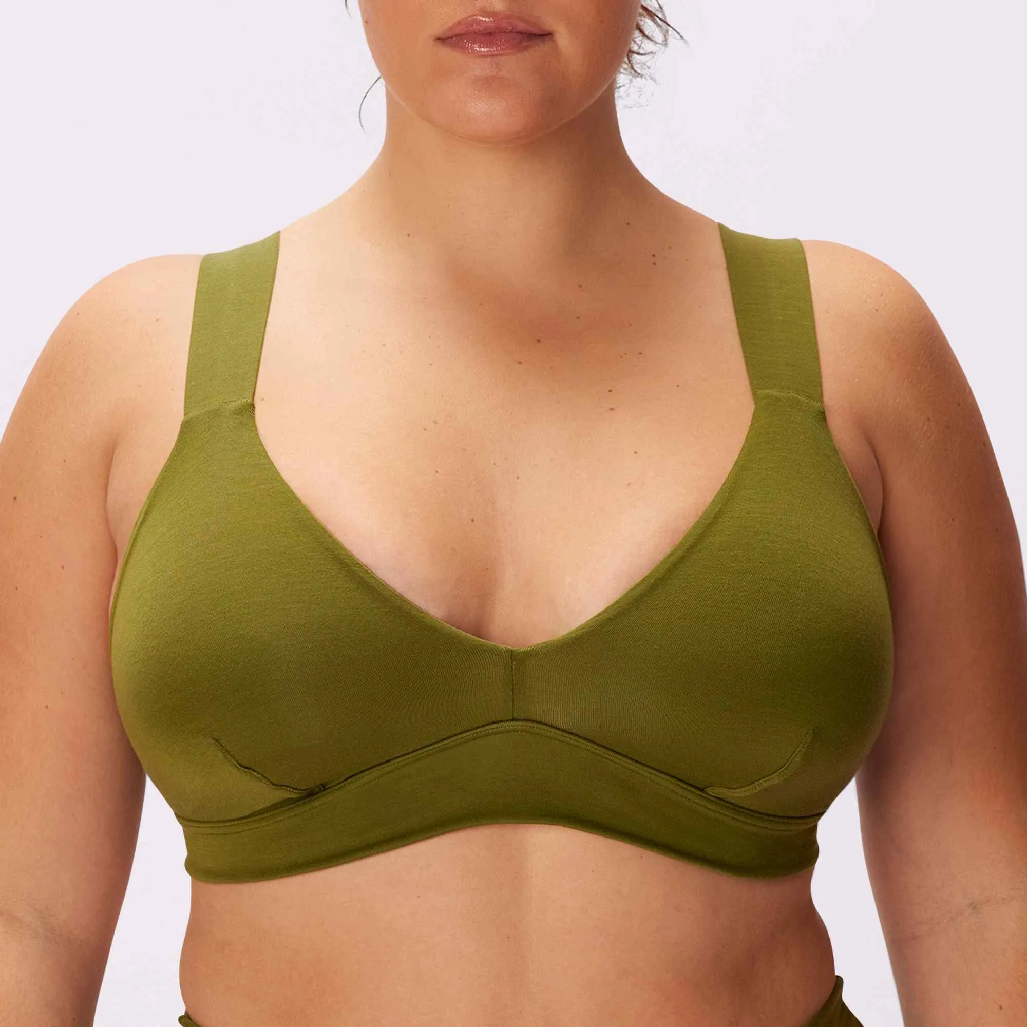 Cloud Triangle Bralette | SuperSoft | Archive (Vine) sold by Parade product image thumbnail 5