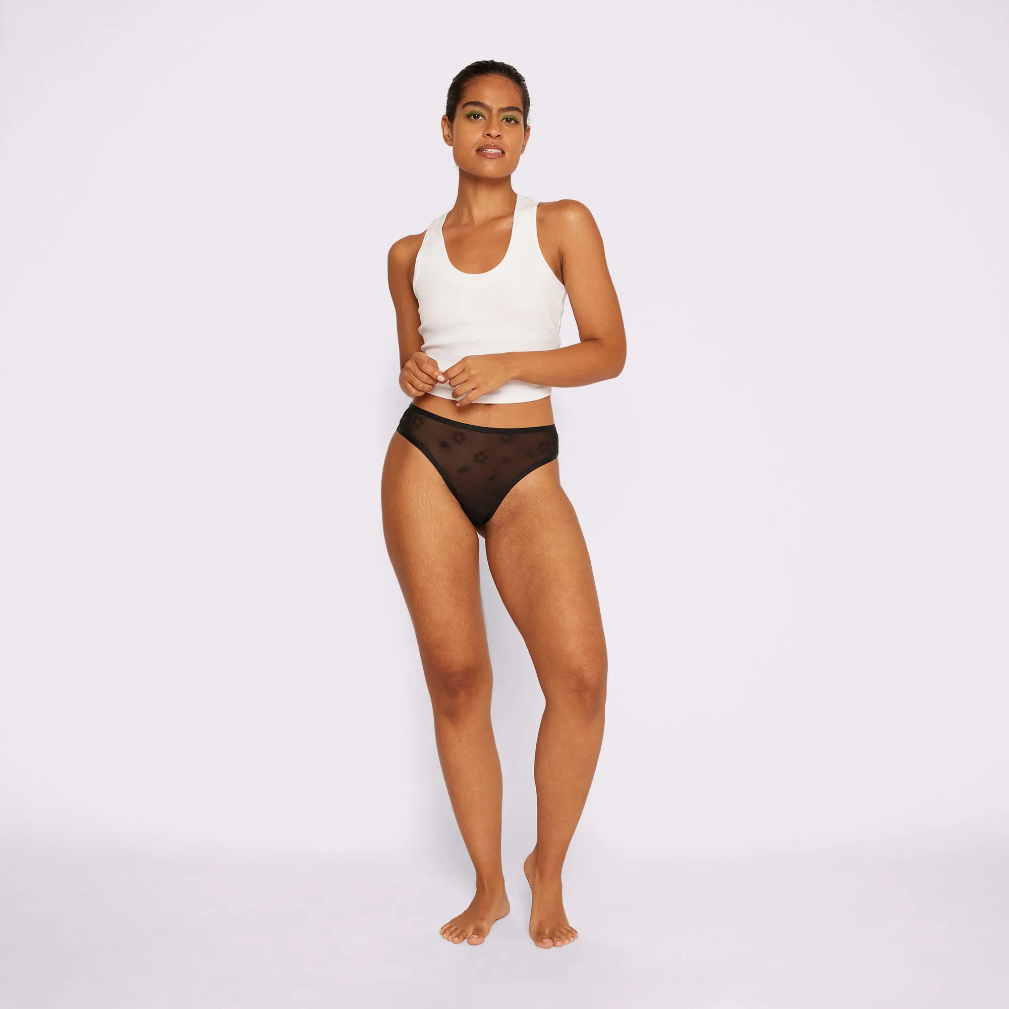 High Rise Cheeky | Silky Mesh | Archive (Eightball) sold by Parade product image thumbnail 4