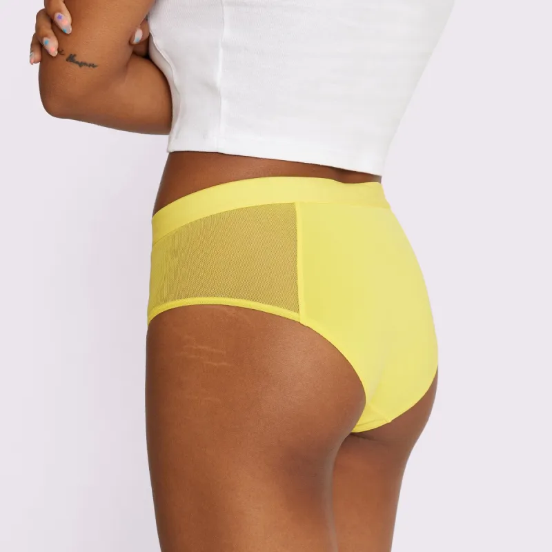 XS Dream Fit High Rise Brief | Ultra-Soft Re:Play | Archive (Limoncello) sold by Parade