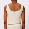 Scoop Tank | Lush Rib | Archive (Cloud) sold by Parade