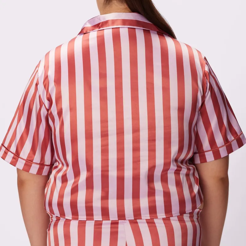 L Luxe Sleep Button Up | Luxe Satin | Archive (Slumber Party) made by Parade
