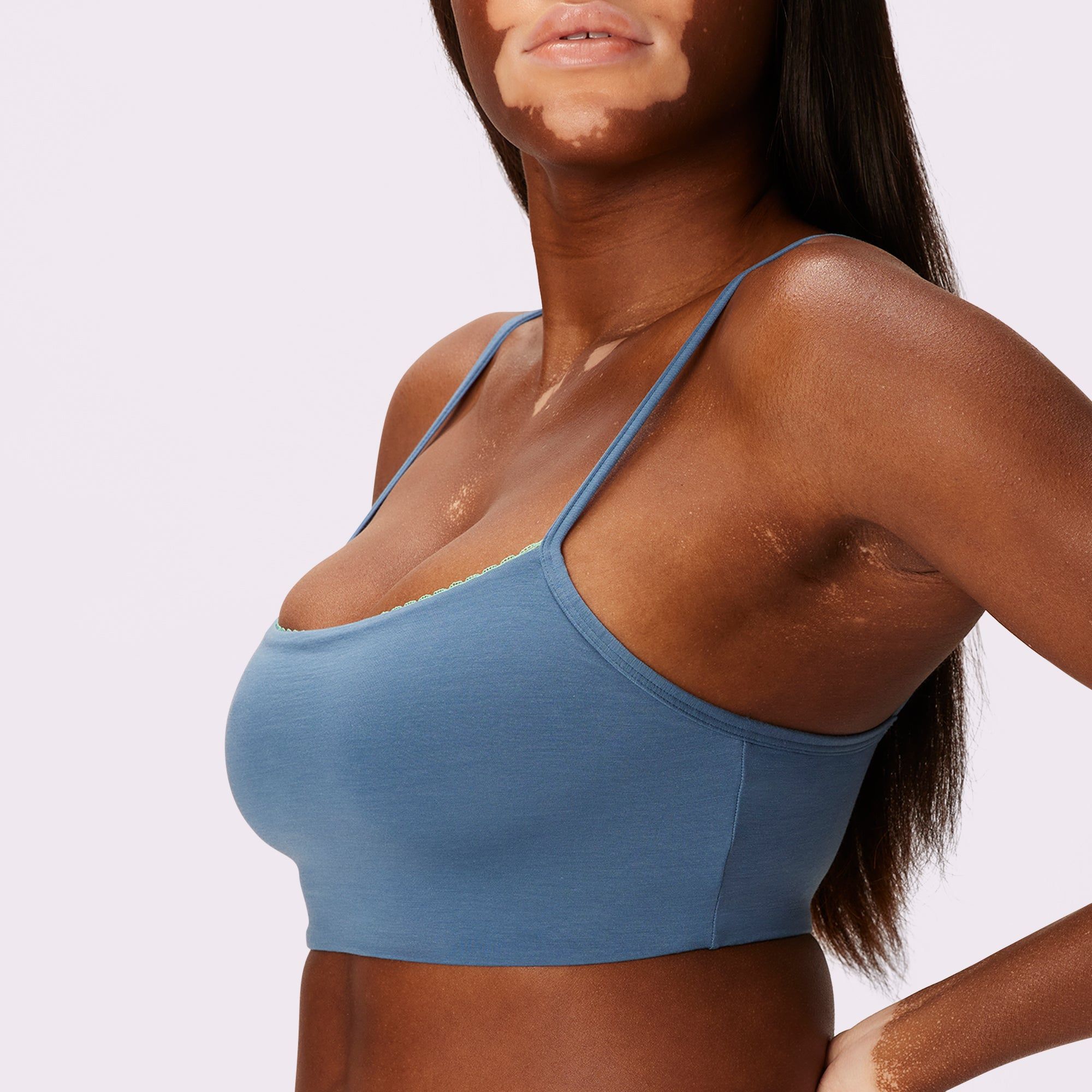 1+ Flirty Lace Scoop Longline Bralette | New:Cotton | Archive (Spirit) sold by Parade product image thumbnail 3