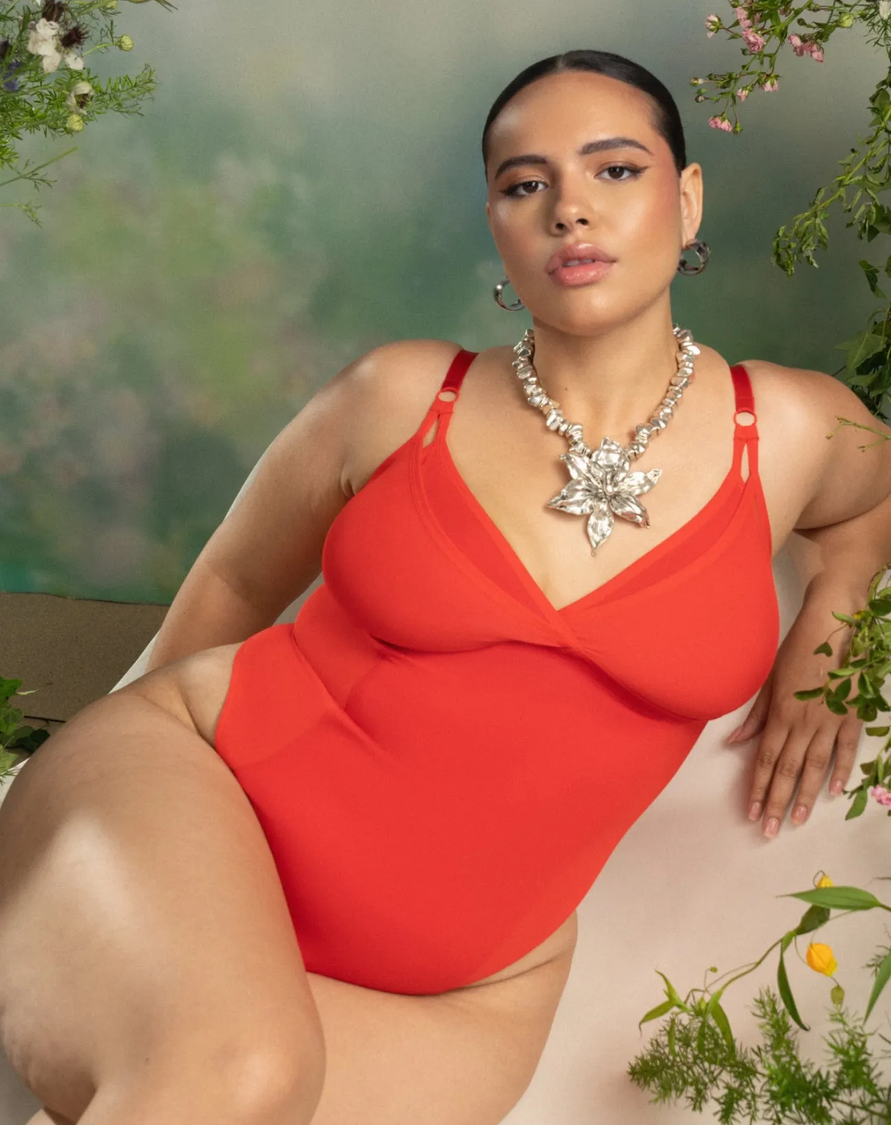 Re:Play Mixed Mesh Bodysuit | Ultra-Soft Re:Play (Balloon) sold by Parade