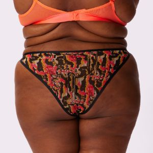 3XL String Cheeky Hardware | Silky Mesh | Archive (Bonfire) sold by Parade