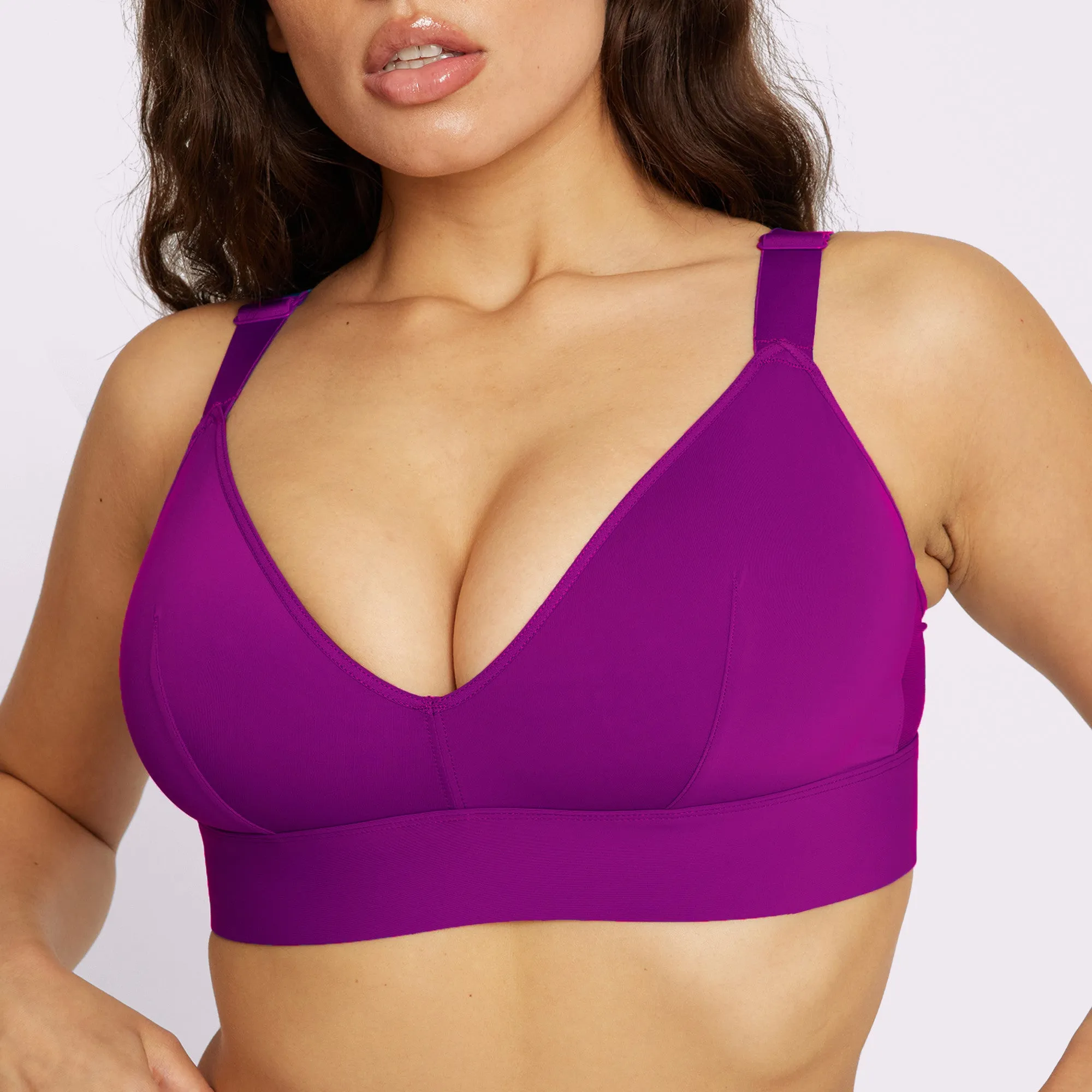 Dream Fit Triangle Bralette | Ultra-Soft Re:Play | Archive (Magic Berry) sold by Parade