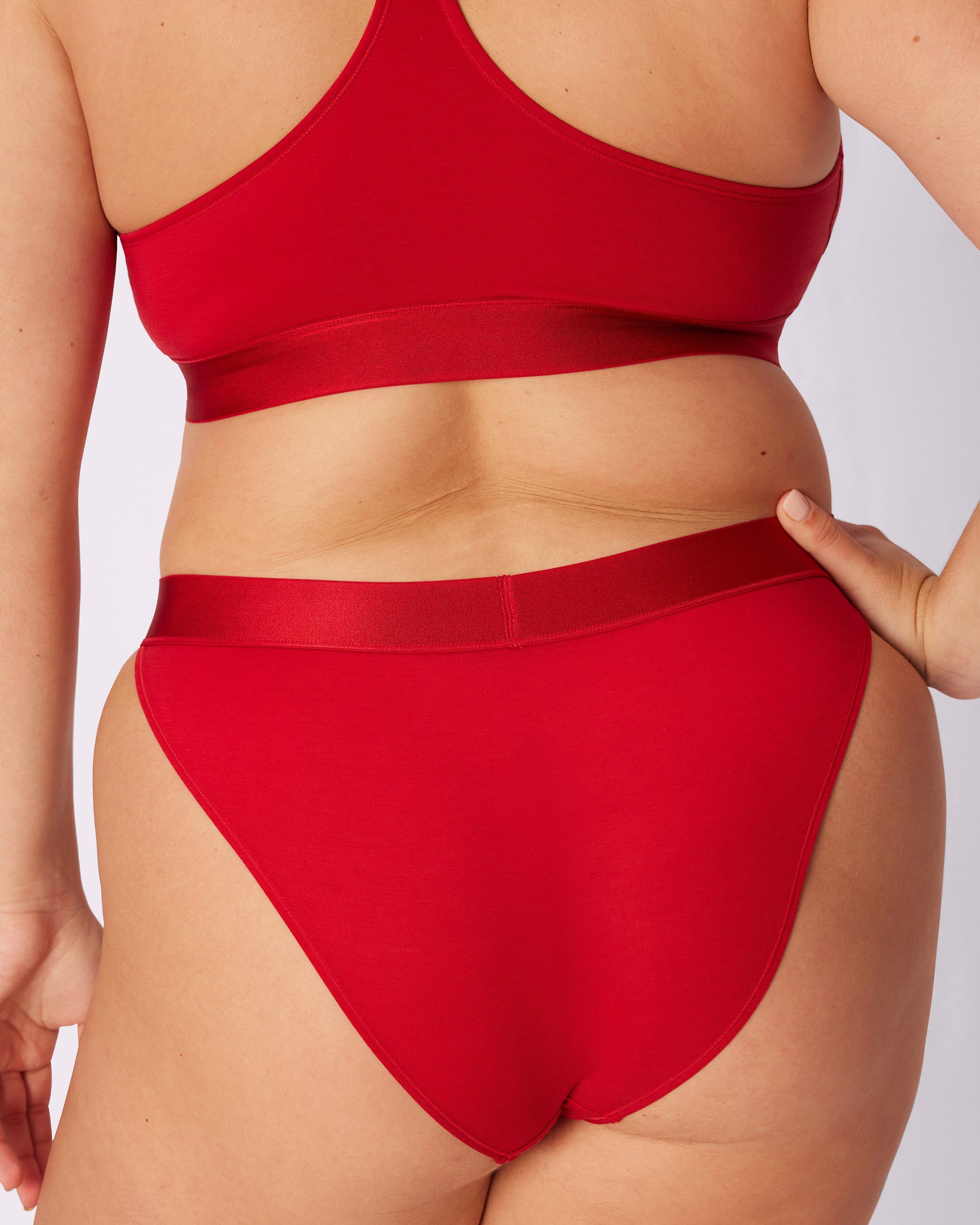 Comfy High Cut Cheeky | New:Cotton (Lust) sold by Parade product image thumbnail 5