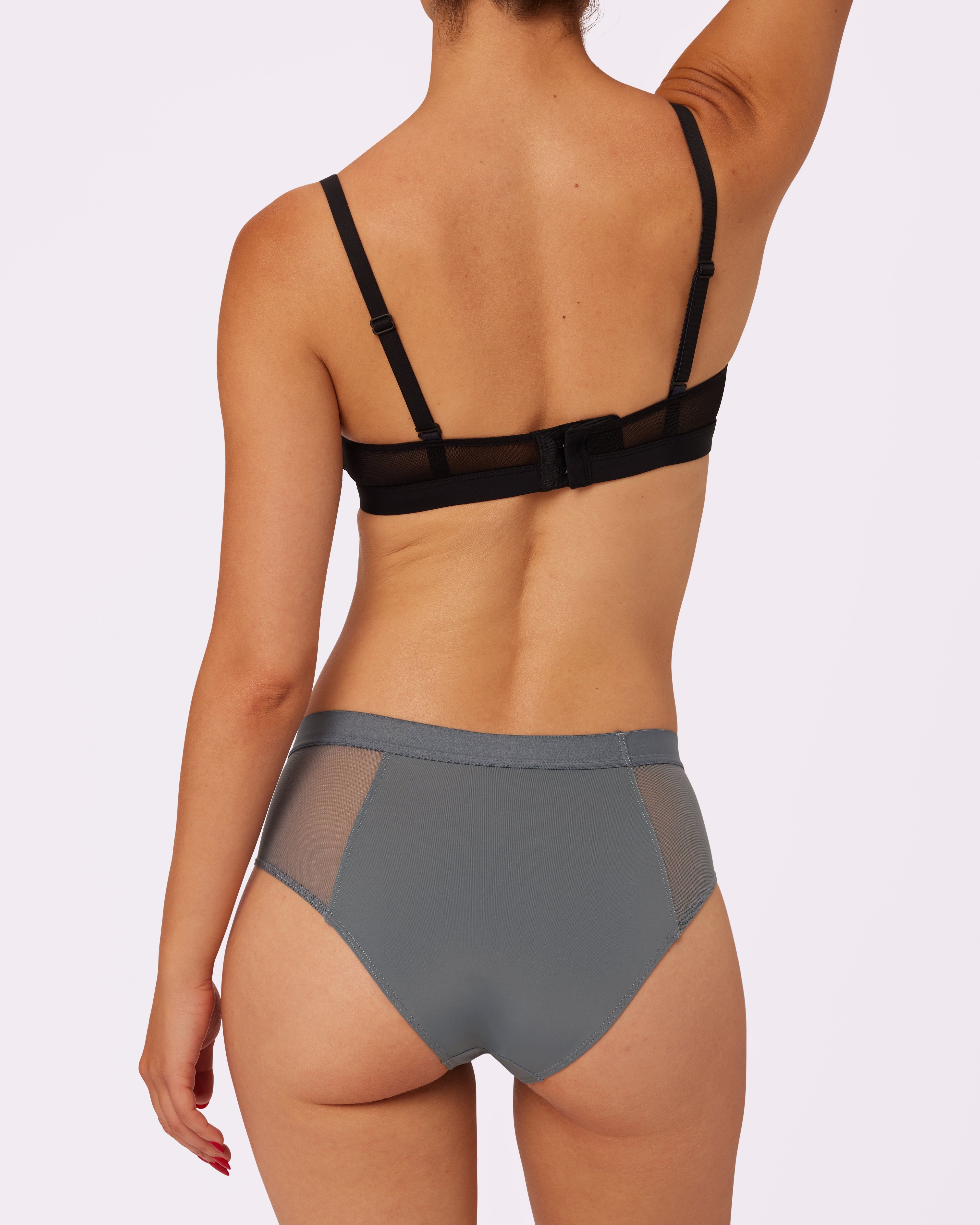XS Dream Fit High Rise Brief | Ultra-Soft Re:Play | Archive (Stormy) sold by Parade