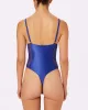 Luminous Contour Demi Bodysuit | Glow Satin | Archive (True Blue) sold by Parade