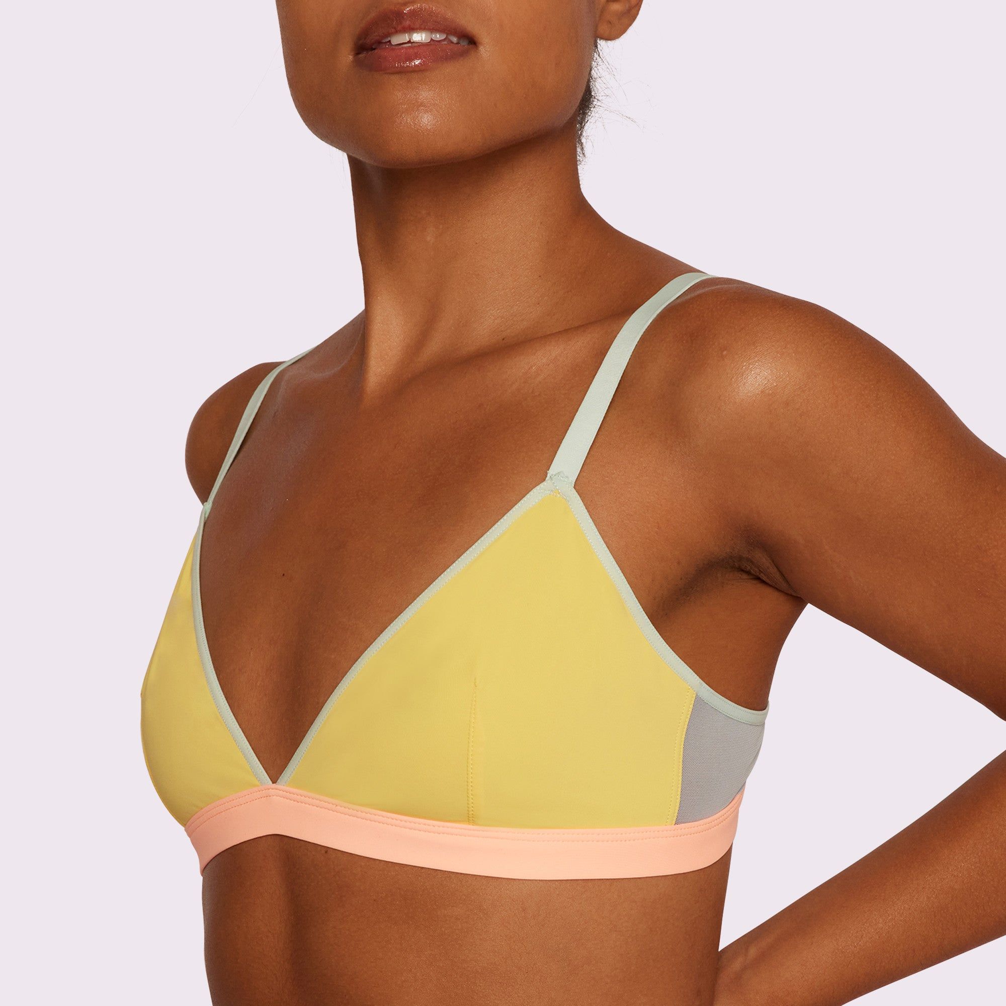 Dream Fit Triangle Bralette | Ultra-Soft Re:Play | Archive (Golden Meadow) sold by Parade product image thumbnail 2