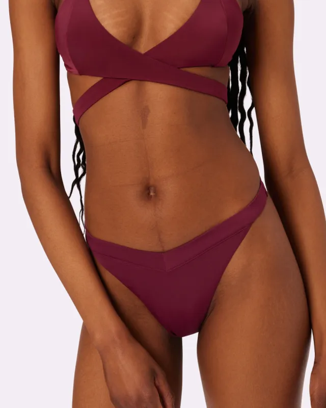 Thong Bikini Bottom | EcoSplash Swim | Archive (Surfboard) made by Parade