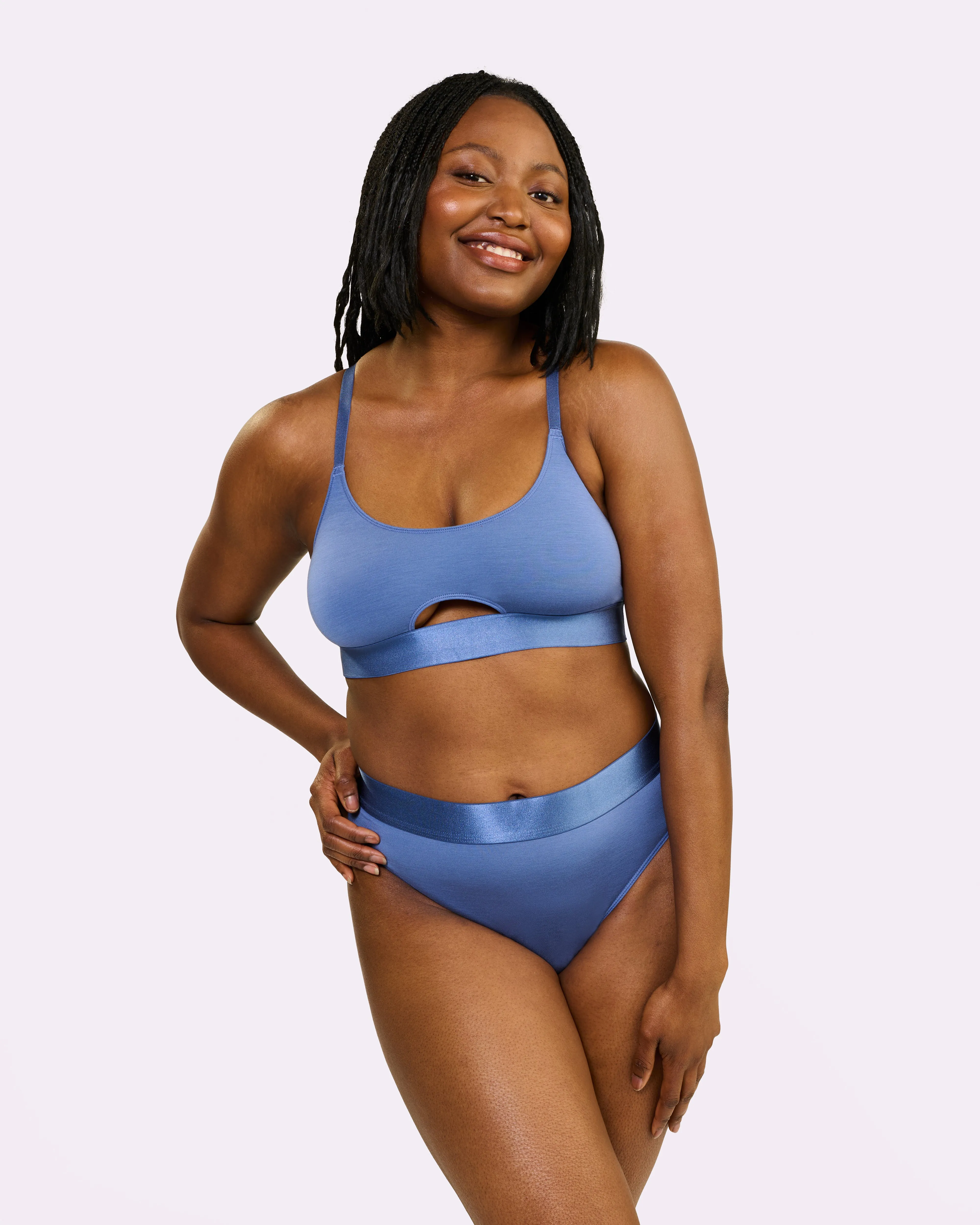 Vintage High Cut Brief | New:Cotton (Dew Drop) sold by Parade product image thumbnail 3