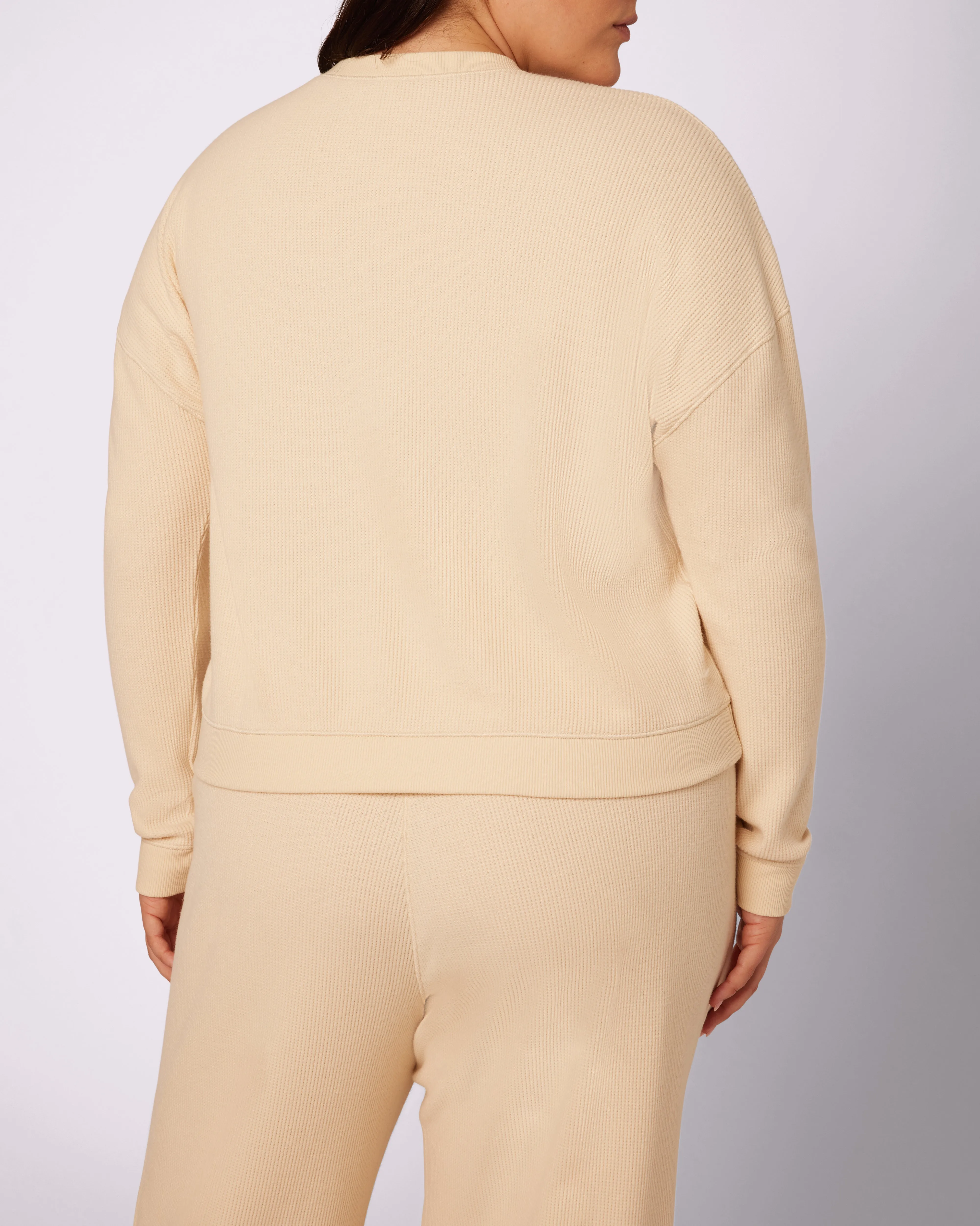 Cozy Crewneck | Cozy Waffle | Archive (Creme Brulee) sold by Parade product image thumbnail 5