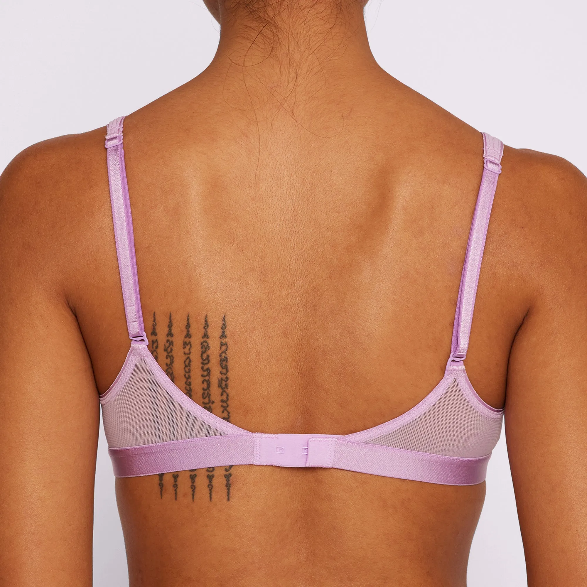Plunge Bralette | Silky Mesh | Archive (Gumdrop) sold by Parade product image thumbnail 5