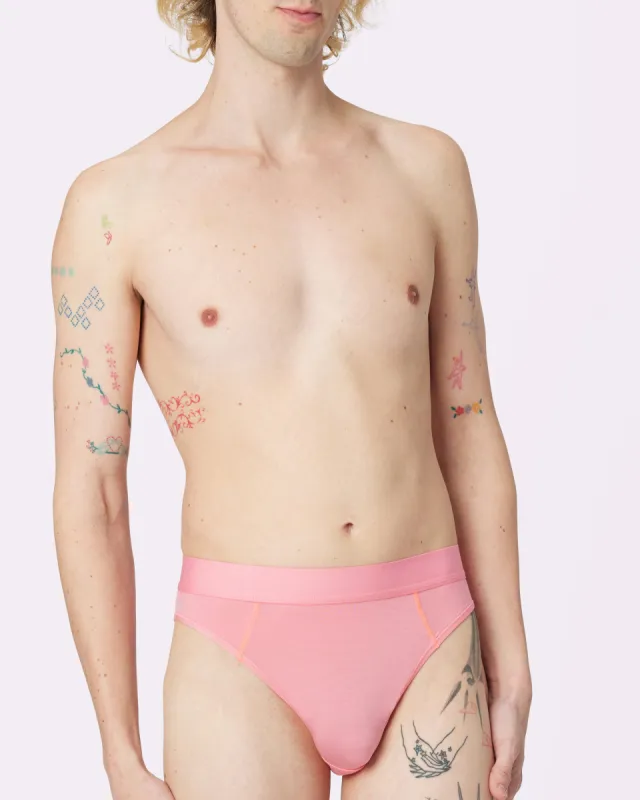 Free Comfort High Rise Brief | New:Cotton | Archive (Bubble Gum Pop) sold by Parade