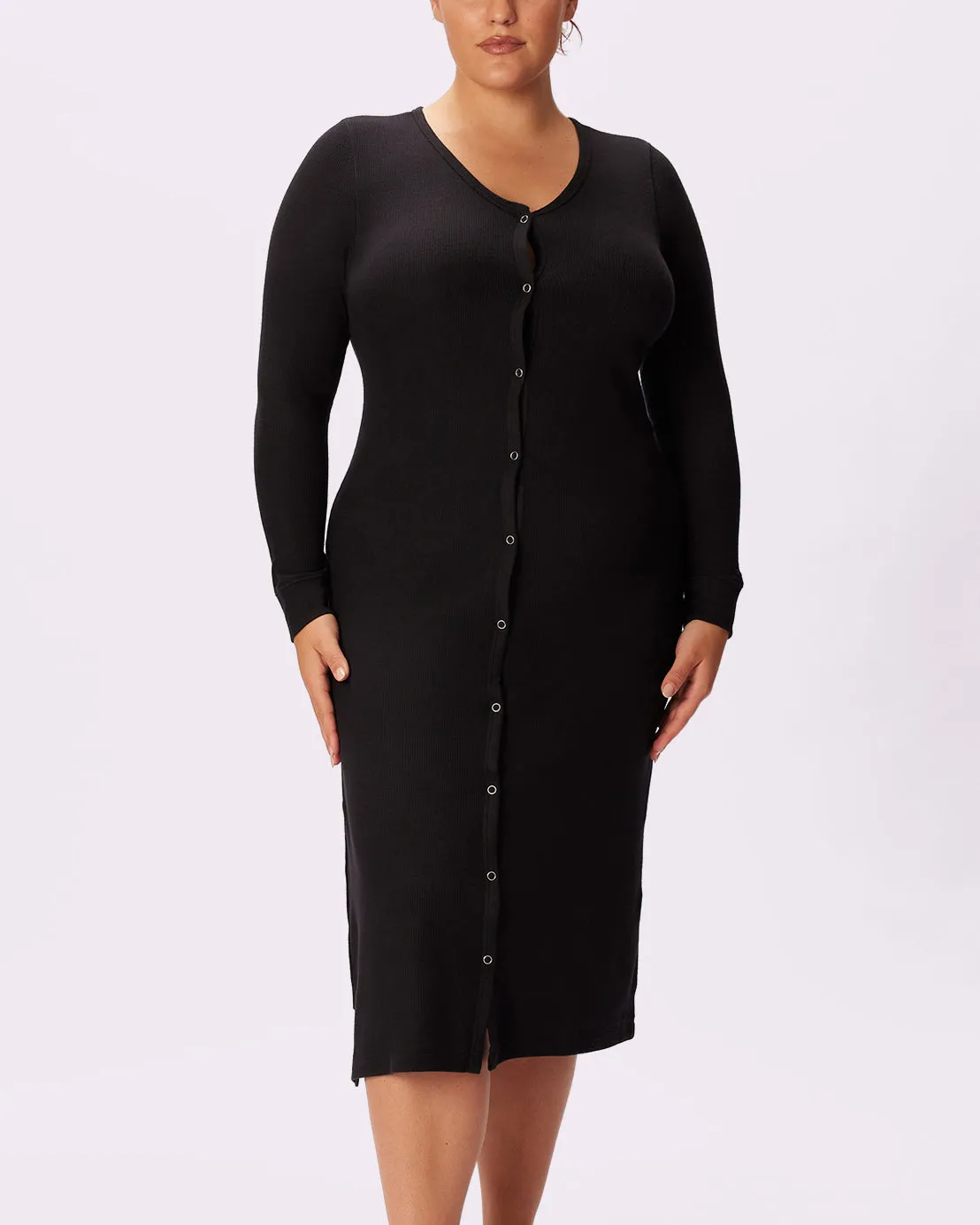 Cozy Cardi Dress | Cozy Waffle | Archive (Eightball) sold by Parade
