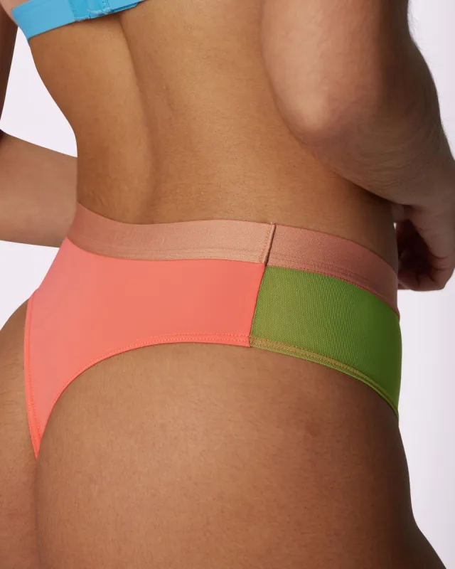 Re:Play High Waisted Thong | Ultra-Soft Re:Play | Archive (Picnic Basket) sold by Parade